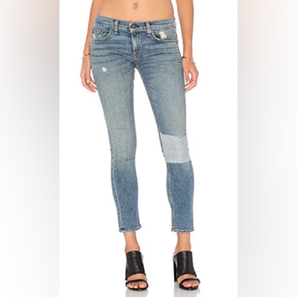 Rag & bone Mid Rise Tomboy in Ludlow - Picture 1 of 8